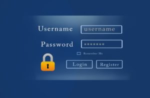 log-in password