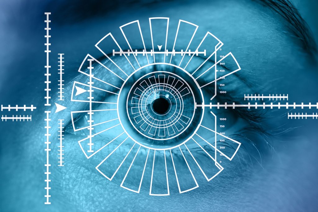 biometric eye scan